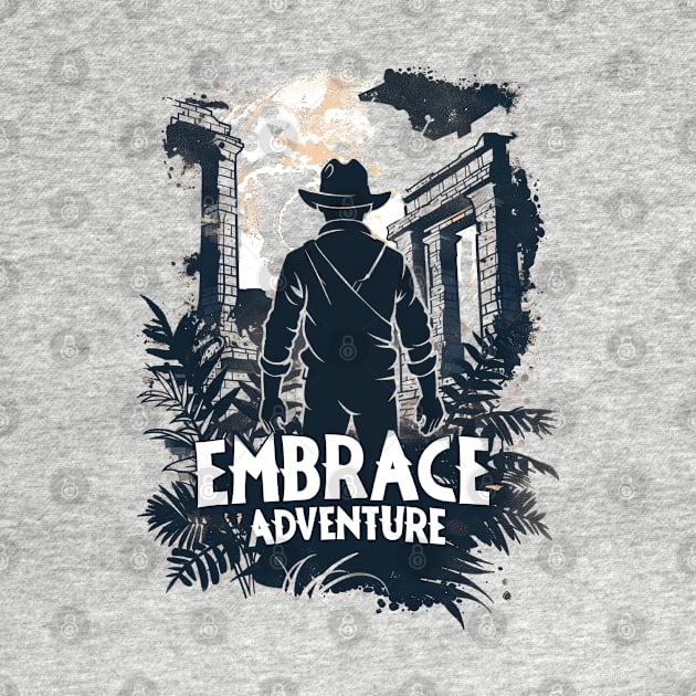 Embrace Adventure - Ancient Temple - Indy by Fenay-Designs